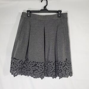 BCBGMaxAzria Laser Cut Circle Skirt Size 8 NWOT